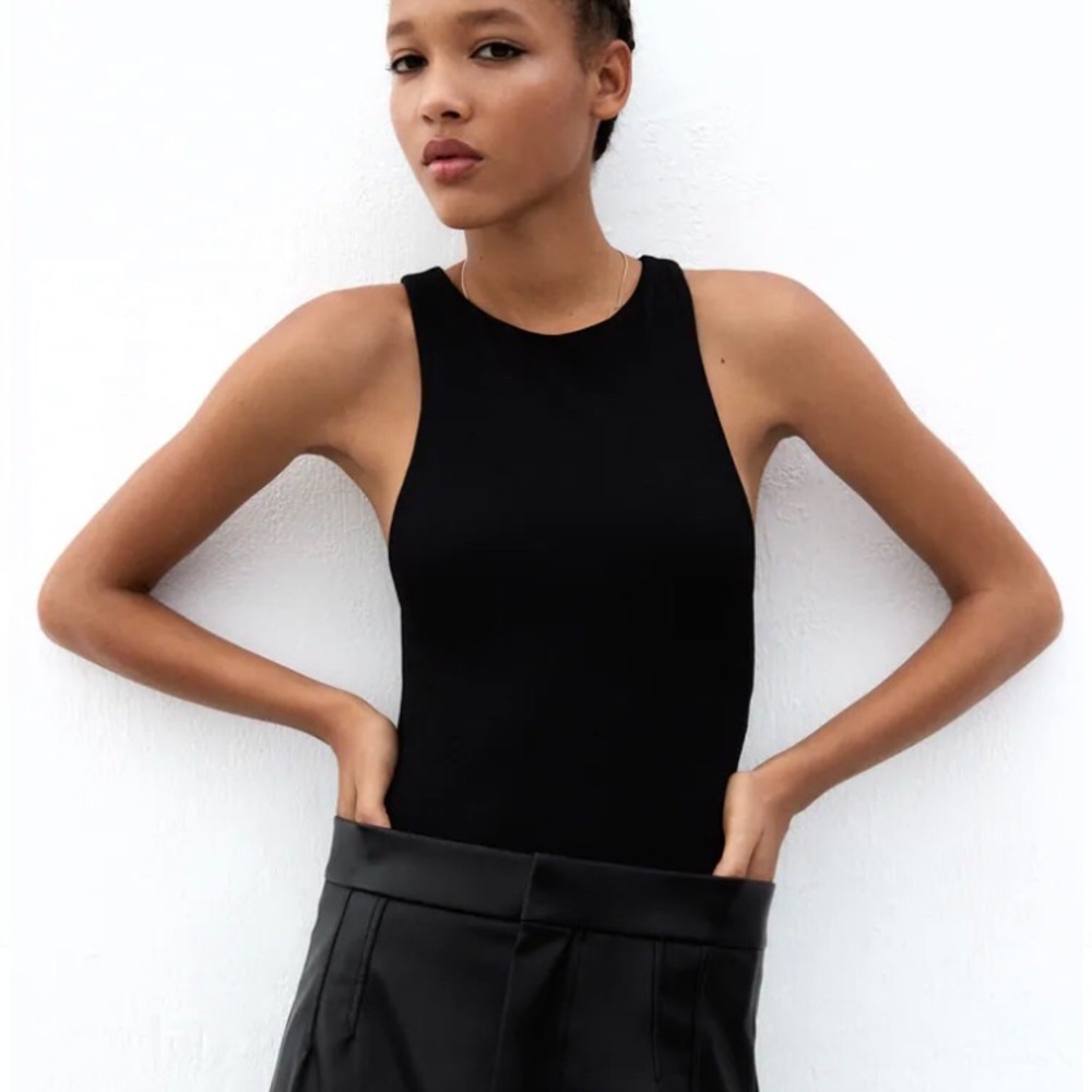 Black Zara Bodysuit